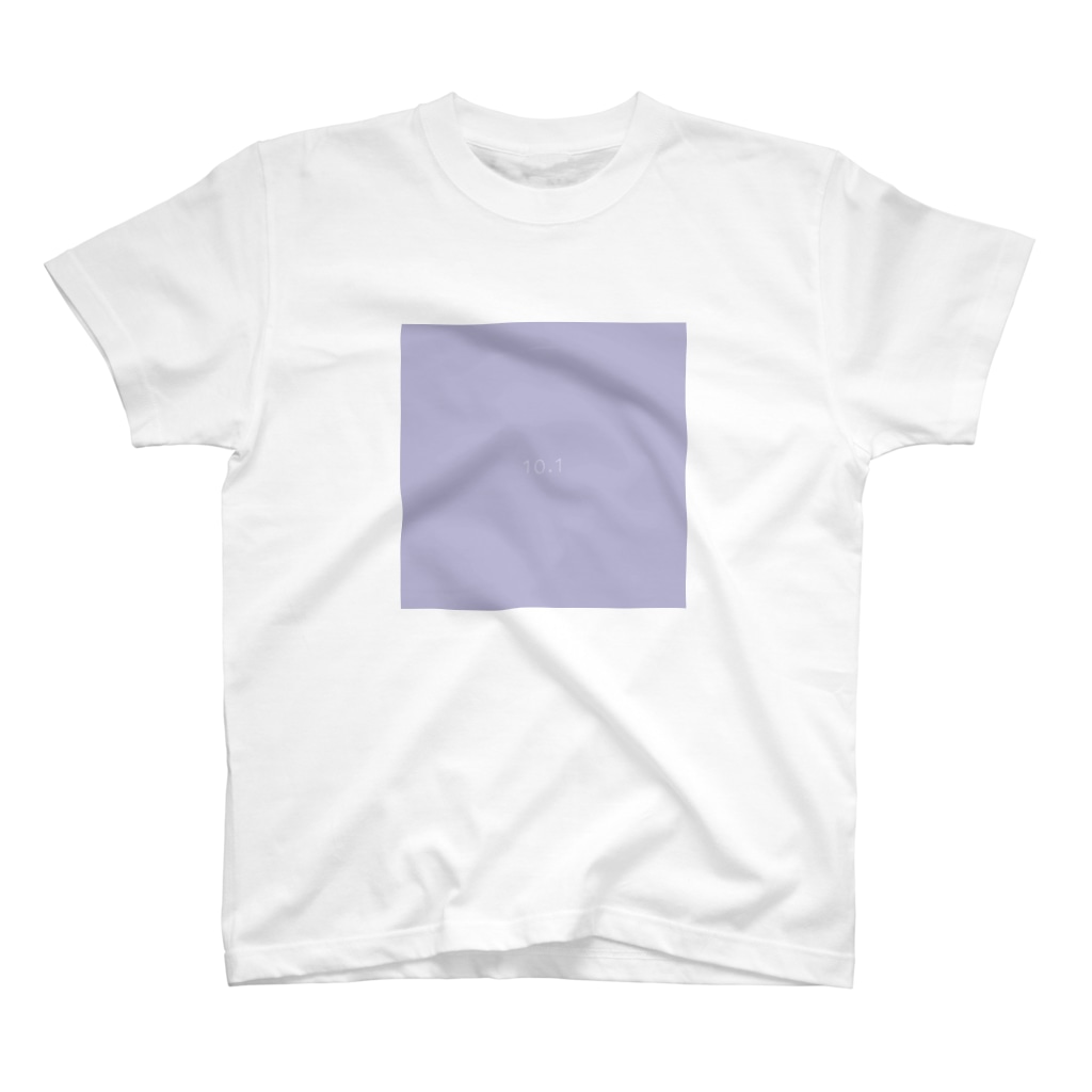 10月1日の誕生色「パープル・ヘザー」のTシャツ