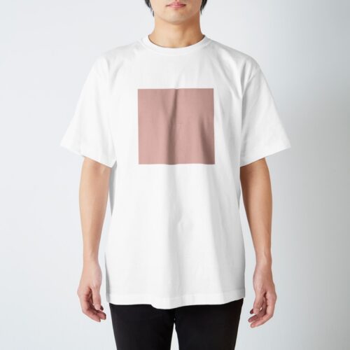 10月21日の誕生色「チンツ・ローズ」のTシャツ