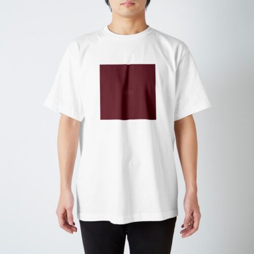 10月31日の誕生色「チベタン・レッド」のTシャツ