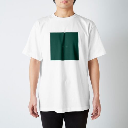 12月13日の誕生色「ガラパゴス・グリーン」のTシャツ