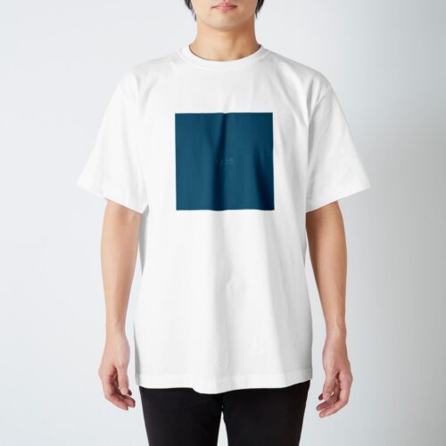 12月18日の誕生色「ブルー・サファイア」のTシャツ
