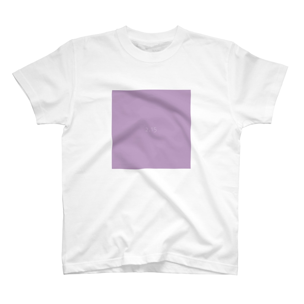2月15日の誕生色「ルピナス」のTシャツ