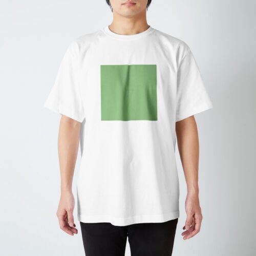 3月1日の誕生色「ピスタチオ・グリーン」のTシャツ