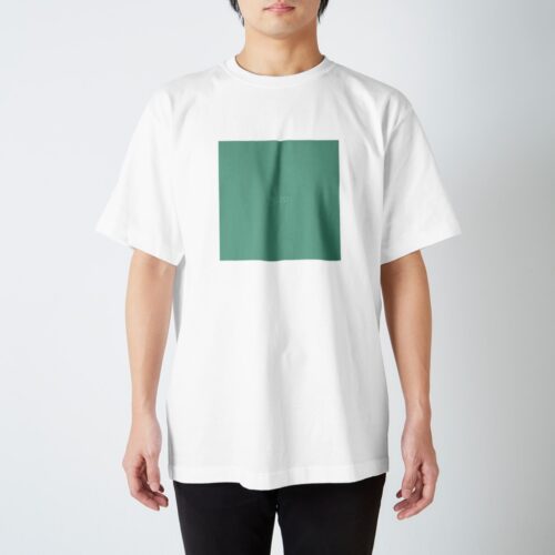 3月20日の誕生色「ダスティ・ジェイド・グリーン」のTシャツ