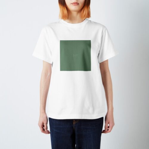 3月21日の誕生色「バジル」のTシャツ