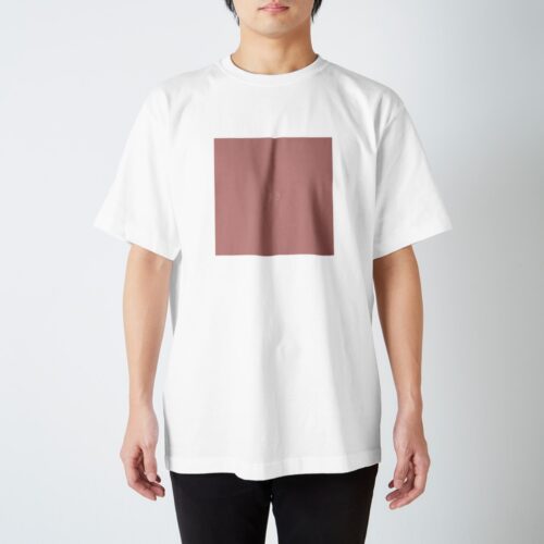 3月3日の誕生色「ローズ・タン」のTシャツ