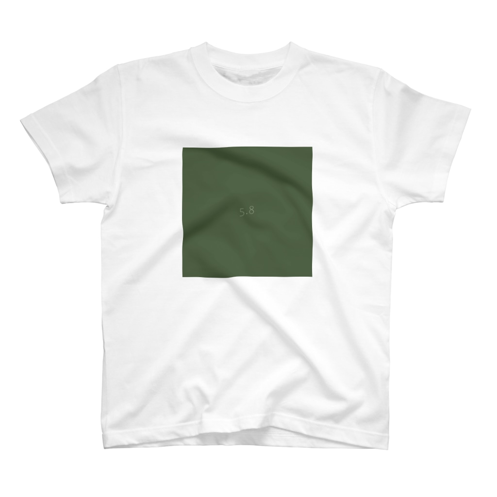 5月8日の誕生色「ガーデン・グリーン」のTシャツ