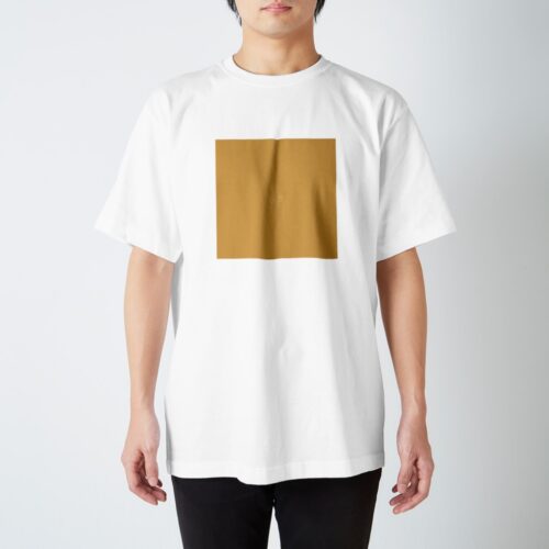 6月8日の誕生色「ゴールデン・アプリコット」のTシャツ