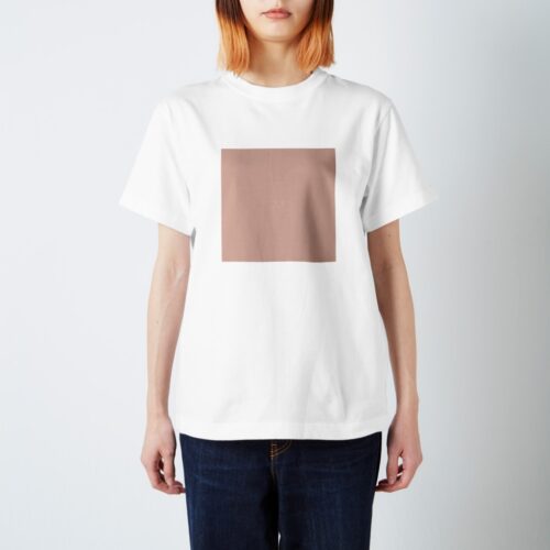 7月1日の誕生色「ペイル・ブラッシュ」のTシャツ