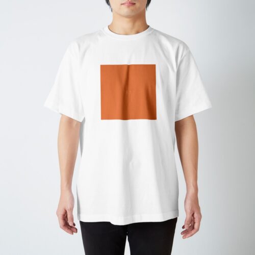 8月1日の誕生色「オータム・サンセット」のTシャツ
