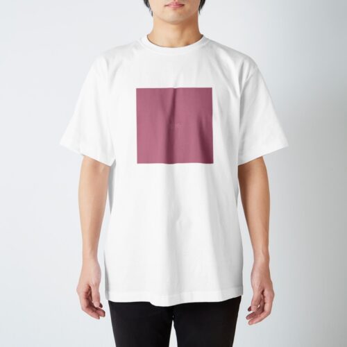 8月16日の誕生色「ワイルド・ローズ」のTシャツ